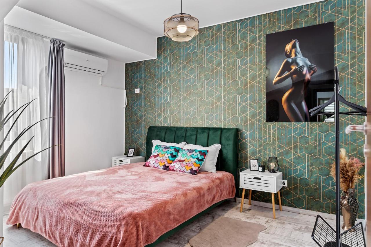 Cozy Special City Center - Old Town Apartment With Terrace 布加勒斯特 外观 照片